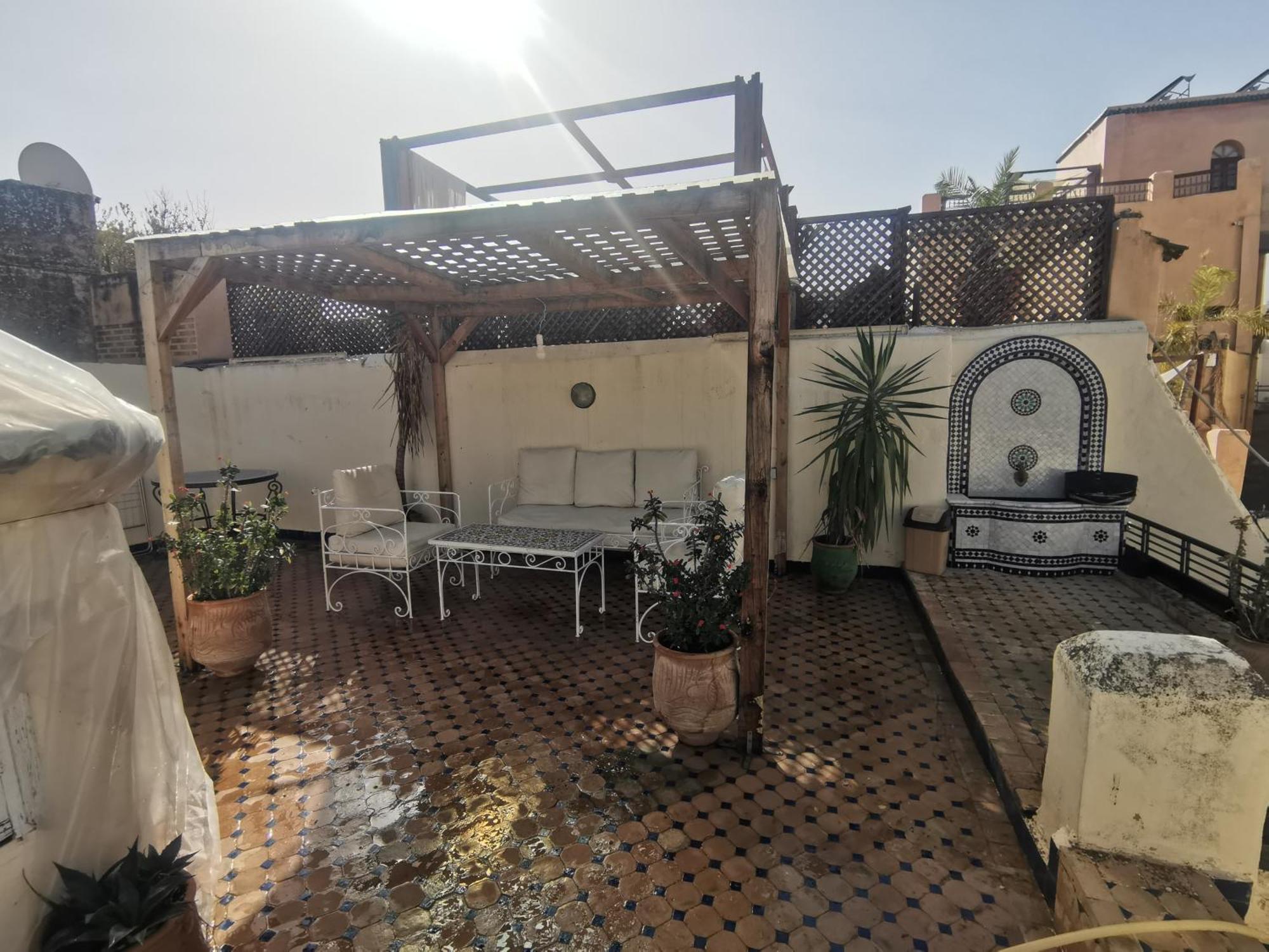 Riad Avec Terrasse Privee Et Piscine Partagee A 300M Fez Exterior foto